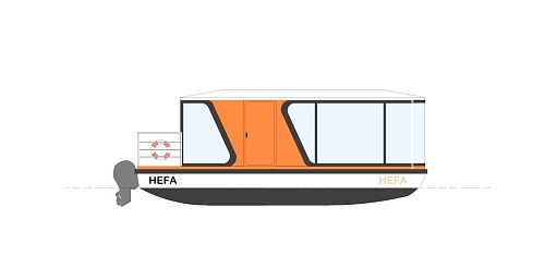 Хаусбот HEFA Такси 1508