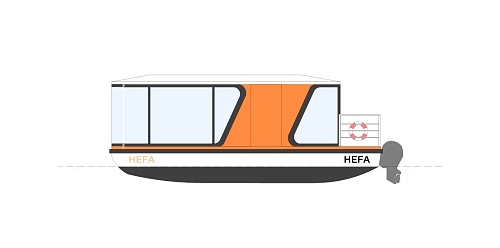 Хаусбот HEFA Такси 1508